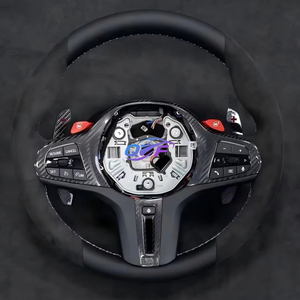 Volante LED <span class=keywords><strong>M</strong></span> Performance compatible con <span class=keywords><strong>BMW</strong></span> M3 E92 335i, volante de fibra de carbono - Product Image 1