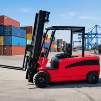 Montacargas Eléctrico de Alta Configuración de 3t y 3.5t, Altura de Elevación de 3m a 7m, Personalización de Color y Batería