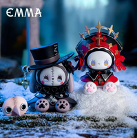 Figurines d'action de collection authentiques EMMA Secret Forest Frostveil Villa Series, figurines d'anime, boîte mystère pour décorations d'Halloween