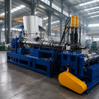 Machine de granulation de plastique à vis simple haute productivité pour la fabrication de granulés PP PE LDPE HDPE ABS