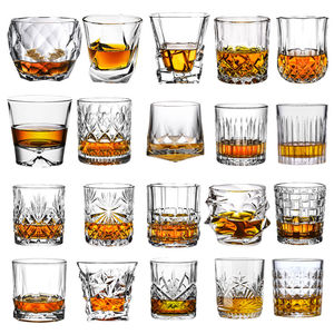 Verre à boire en verre transparent classique gravé personnalisé avec logo 340 ml pour bière, vodka, whisky, rhum, tequila - Product Image 6