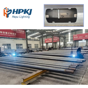ไฟเสาโซลาร์เซลล์ Hepu สำหรับภายนอกอาคาร กันน้ำ ไฟถนน LED ผู้ผลิตสำหรับโครงการถนน - Product Image 6