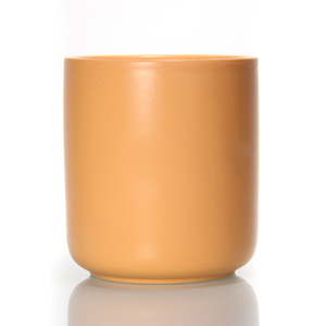 Ceramic Sublimation Candle Jar Blanks Sublimated Candle Vessel Diy Pen Brush Storage Jar Candle Holder Sublimation Custom