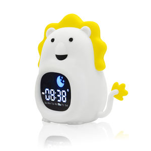 Reloj Despertador con Simulación de Amanecer y Atardecer, Luz Nocturna con Sonidos Naturales, Reloj Despertador Descriptivo para Niños, Escritorio de Estudio - Product Image 1