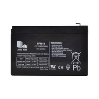 Versiegelte 12V Wiederaufladbare AGM-Bleisäure-Batterie 12V14Ah für OEM UPS Golfcarts Elektrische Rollstühle & Beleuchtung 3 Jahre Garantie