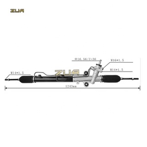 Pour <span class=keywords><strong>HYUNDAI</strong></span> H1 RHD hydraulique 2008-2017 boîtier de direction assistée 577004H900 - Product Image 6
