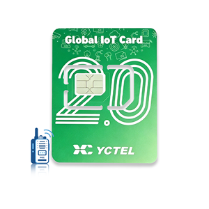 Kartu SIM IoT Global untuk Radio PoC 4G Paket Data Khusus per Negara MB ke GB untuk Walkie Talkie PTT