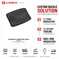 Hombrera de PVC Modelo AM7450 con Diseño Funcional para Ensamblajes de Accesorios B2B, Color y Logotipo Personalizados, Suministro OEM