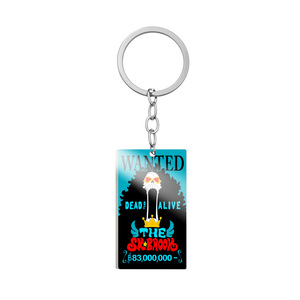 <span class=keywords><strong>Cool</strong></span> Cartoon Anime Luffy porte-clés en métal Chopper sac pendentif enfants cadeau porte-clés en gros voiture clé accessoires porte-clés <span class=keywords><strong>Widget</strong></span> - Product Image 3