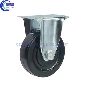 <span class=keywords><strong>Roulette</strong></span> à <span class=keywords><strong>roulette</strong></span> de haute qualité ESD, fabricants, <span class=keywords><strong>roulette</strong></span> en caoutchouc noir, 75mm, compensés antistatiques, pivots sans serrure - Product Image 4
