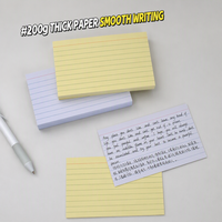 Bloc de Notas Adhesivas Personalizadas con Logotipo, Coloridas, Autoadhesivas, para la Escuela u Oficina, Bonitas y Divertidas, de 200g de Grosor