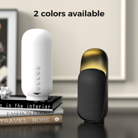 Speaker White Noise dengan Lampu Malam LED, Baterai 1200mAh, Mesin Suara Tidur Nirkabel untuk Rumah, Kantor, dan Meja Kerja