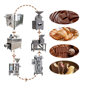 Línea de Procesamiento de Manteca de Cacao, Licor de Cacao y Polvo de Cacao, Máquina Automática para Hacer Manteca de Cacao a Base de Nueces, Acero Inoxidable 304 - Product Image 2