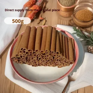 Weixiaoer Grosir Makanan Kayu Manis Coklat Kering 500g Kulit Kayu Manis Kering Asap Tipis Dipotong Tangan - Product Image 3