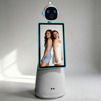 Cabina de Fotos Robótica Comercial con Impresión Integrada para Centros Comerciales con Alto Tráfico de Visitantes