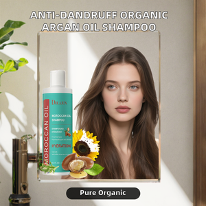 OEM Anti-Dandruff Anti-Frizz Argan Olive Oil Organic Curly Hair Salon <b>Shampoo</b> Station Repair Damaged Hydration Morocco Oil - Product Image 2