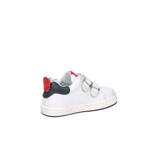 Sneakers per Bambini Balducci Bianche e Rosse CITA6753 con Chiusura in Velcro e Suola Spessa - Product Image 5