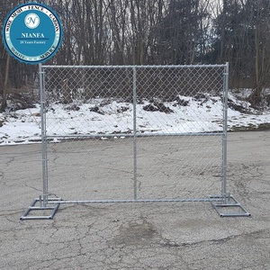 Recinzione esterna recinzione temporanea/<span class=keywords><strong>mobile</strong></span> recinzioni per la costruzione del sito di protezione di sicurezza/Canada recinzione in acciaio barriera pannello - Product Image 3