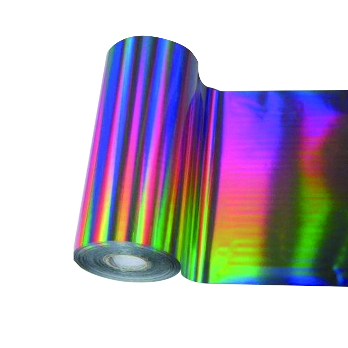 Heetste Custom Regenboog Hologram Holografische Warmdrukfolie In Diverse Kleuren Voor Papier Uit China