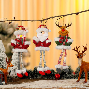 Nuevo adorno navideño de patas largas para comercio transfronterizo, regalo de Navidad, decoración para árbol de Navidad - Product Image 2