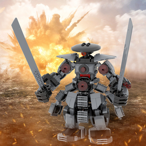 449pcs moc1349 sáng tạo khổng lồ đá chiến binh MECHA xây dựng khối trò chơi nhân vật Sa Mạ<span class=keywords><strong>c</strong></span> <span class=keywords><strong>B</strong></span>ảo vệ Ông Chủ Mô hình lắp ráp đồ chơi cho trẻ em - Product Image 4