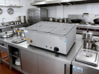 Nouveau Bain-Marie en Acier Inoxydable 3 Bacs – Chauffe-Plats Professionnel pour Buffets et Restaurants