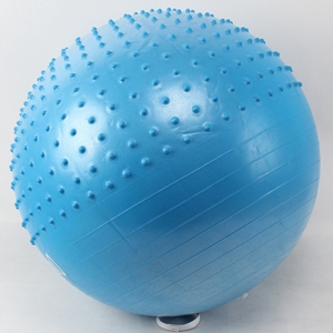 Boule de massage <span class=keywords><strong>gonflable</strong></span> à demi-épi personnalisée de 65cm Offre Spéciale demi-boule lisse - Product Image 3