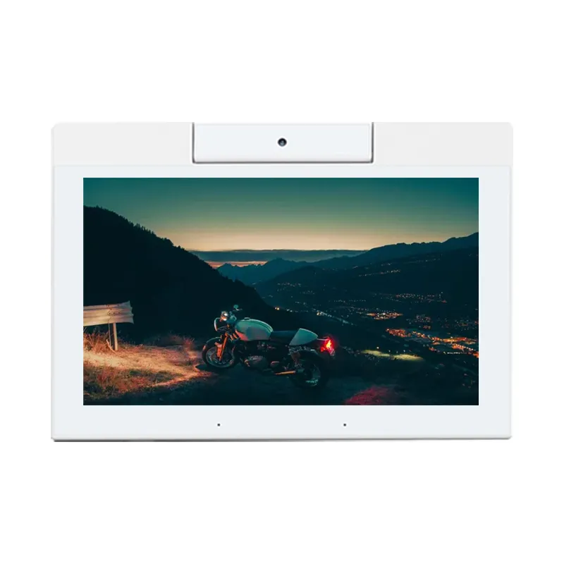Poe Desktop 14 Zoll L-Form horizontale Anzeige Monitor Werbung Digitalbeschilderung Android Tablet-PC