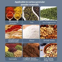 Hffs Additif Poudre/Boissons/Lotion Double Lien Double Sachet Remplissage Scellage Automatique Machine D'emballage D'étiquetage À Moteur