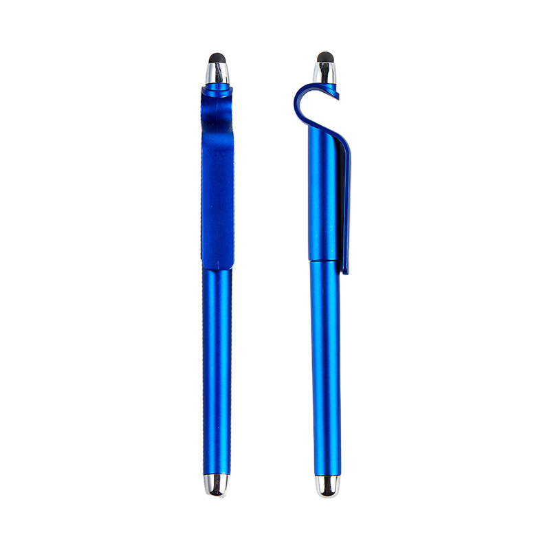 Núcleo negro de varilla azul.