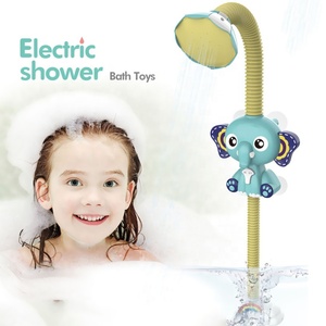 Samtoy OEM/ODM Jouets <span class=keywords><strong>de</strong></span> <span class=keywords><strong>bain</strong></span> pour enfants en forme d'<span class=keywords><strong>éléphant</strong></span> mignon, rotation à 360 degrés, jeux d'eau, pomme <span class=keywords><strong>de</strong></span> douche électrique pour bébé, jouets <span class=keywords><strong>de</strong></span> douche pour bébé - Product Image 2