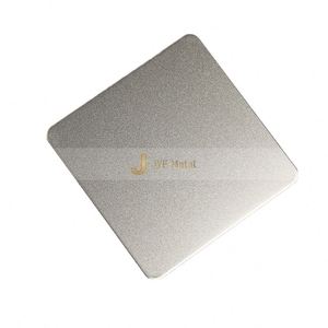 LL220 <b>Sandblasted</b> Stainless Steel Plate PVD Gold Silver Matte Finish Anti-Fingerprint Commercial Projects Bending 0.5-3.0mm - Product Image 1