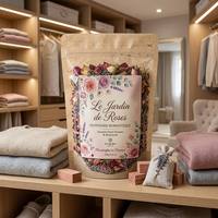 Sachet refermable en PET/VMPET/PE avec logo personnalisé pour l'emballage de chips et de pot-pourri botanique parfumé