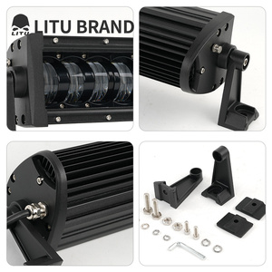 직접 단일 행 하이 로우 빔 48w 12v Led 트럭 라이트 바 오프로드 오프로드 4x4 슈퍼 슬림 Led 라이트 바 - Product Image 3