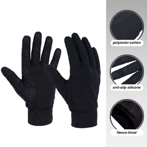 Vente flash - Gants en coton à doigts entiers pour les sports d'hiver, antidérapants, compatibles avec les écrans tactiles, pour le vélo, l'équitation, les sports de plein air, gants chauds - Product Image 2