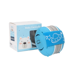 Protège-oreilles pour bébé, protection auditive, réduction du bruit <span class=keywords><strong>de</strong></span> 25 dB, pliables, réutilisables, ABS, réglables, protège-oreilles <span class=keywords><strong>de</strong></span> sécurité pour enfants pour dormir - Product Image 1