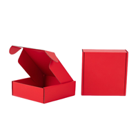 Cajas de envío de papel Kraft corrugado personalizadas, embalaje de ropa de camiseta rígida con diseño de impresión para uso de calcetines