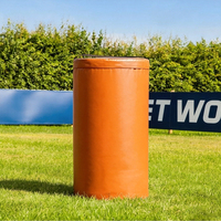 Sac de Tackling Cylindrique Robuste pour l'Entraînement de Rugby – Sac de Frappe Vide pour l'Entraînement au Football et aux Tacklings