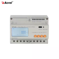 Medidor de Energía Inteligente Acrel ADL3000-E Compatible con Inversores, Exportación Cero, 3P4W 3P3W, Protocolo Modbus RTU