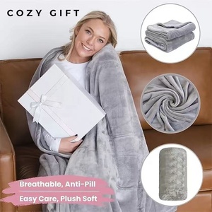 <span class=keywords><strong>Manta</strong></span> Ultra Suave con Mangas, el Regalo Cálido Perfecto para Mujeres, Bata Lavable a Máquina, <span class=keywords><strong>Manta</strong></span> Antideslizante - Product Image 3
