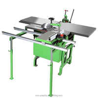 Raboteuse de table 260/310 mm, largeur de rabotage 120 mm, machine combinée pour le travail du bois, rabotage, tenonnage et perçage