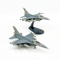 Modèle d'avion de chasse américain F-16C Wild Weasel à l'échelle 1/72, édition du 50e anniversaire, modèle d'avion simulé, ornement en alliage, collection