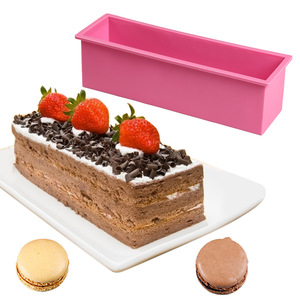 Moule en silicone grand format pour pain grillé, crème glacée, gelée, pudding, savon et outil de cuisson de gâteaux - Product Image 5