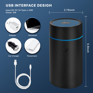 Diffuseur d'huiles essentielles USB mini de bureau, lumière d'ambiance Mission Mars, pour maison, étudiant, dortoir, voiture climatisée, hôtel - Product Image 5