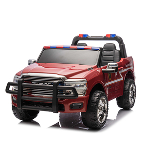 Voiture électrique pour enfants Dodge RAM 3500 de type camion de pompiers sous licence, 24V, deux places, pour <span class=keywords><strong>la</strong></span> conduite par les enfants - Product Image 3