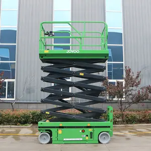 MORN Hydraulic 6m-14m Electric Aerial Work Platform Self-propelled Personal Man Lift Scissor Lift For Sales