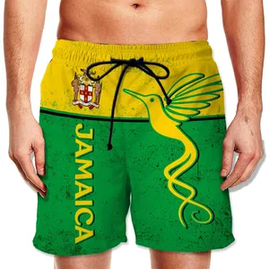 Jamaica Colorful Symbols Pride Jamaican Mens Beach Short Fashion Summer Street Running Sports Pants Drop Shipping Man Sweatpants
