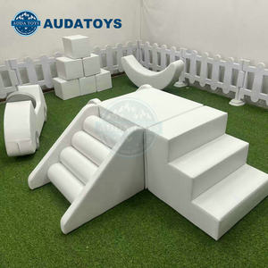 Vente en Gros Softplay <span class=keywords><strong>Piscine</strong></span> à Balles Aire de Jeux Extérieure pour Enfants, Ensemble Équipement de Jeu Doux Intérieur Blanc Économique pour Tout-Petits - Product Image 2