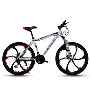 Bicicletta da Montagna per Adulti di Buona Qualità, Economica, Facile da Trasportare, in Acciaio con Sospensione Completa, in Fibra di Carbonio, 28 Pollici, Freni a Disco, 21 Velocità, per Giovani - Product Image 2
