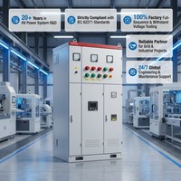 Appareillage de commutation métallique extractible résistant aux arcs électriques, conception modulaire de baie, IEC 62271-200, 10/110 kV, mécanismes de double protection